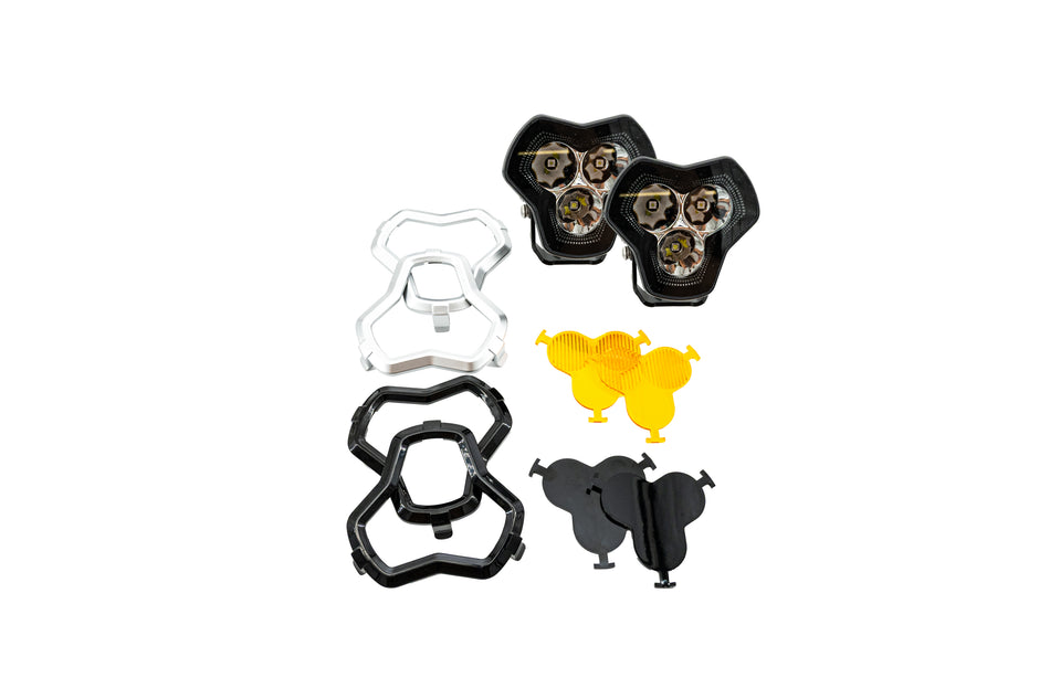 Xplore3 LED AUXILIARY LIGHT POD PAIR - UNIVERSAL