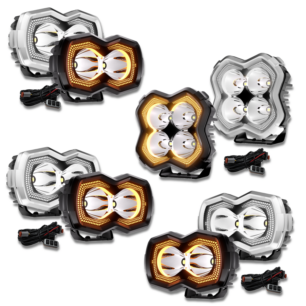 Xplore2×6 Light Bar + Xplore 4
