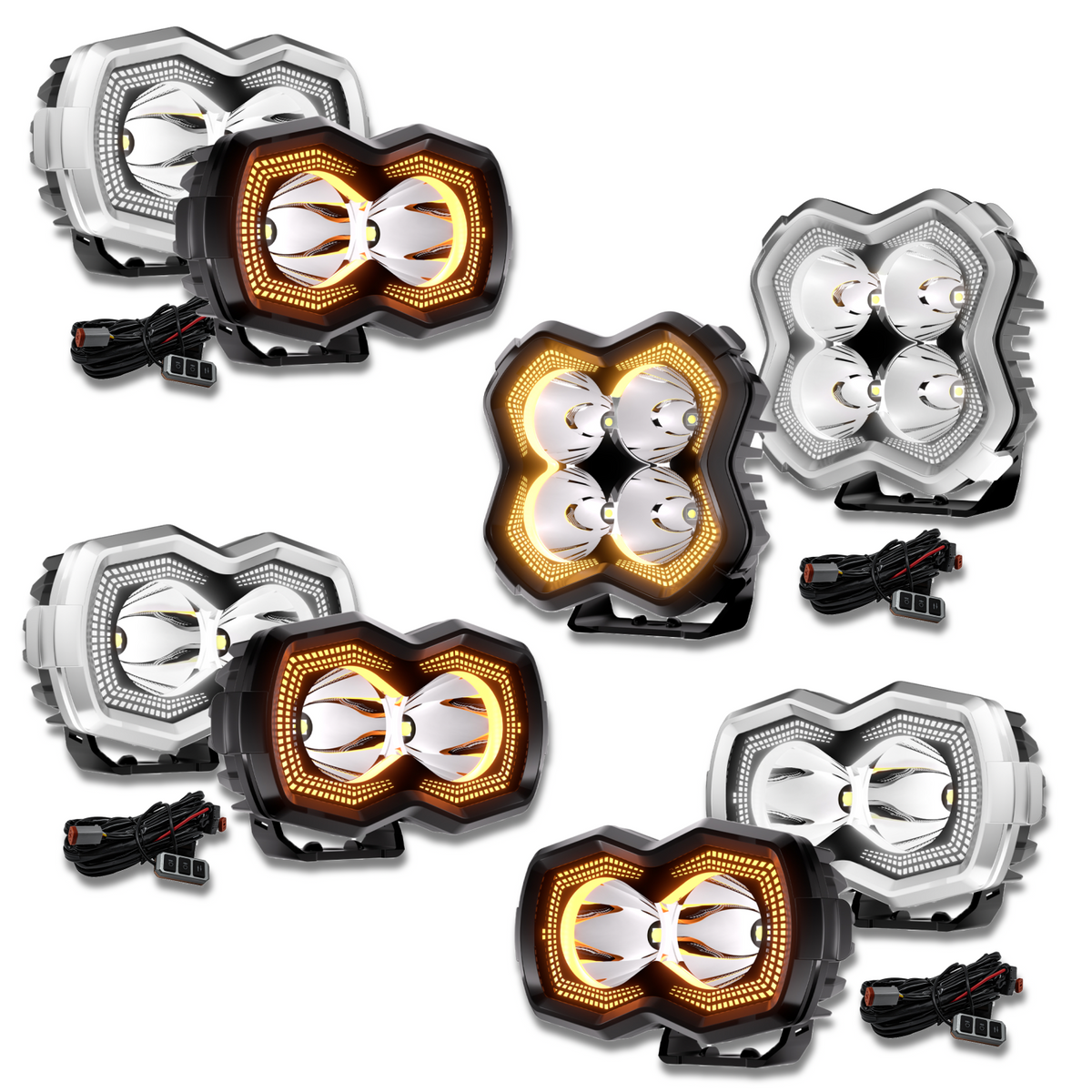Xplore2×6 Light Bar + Xplore 4