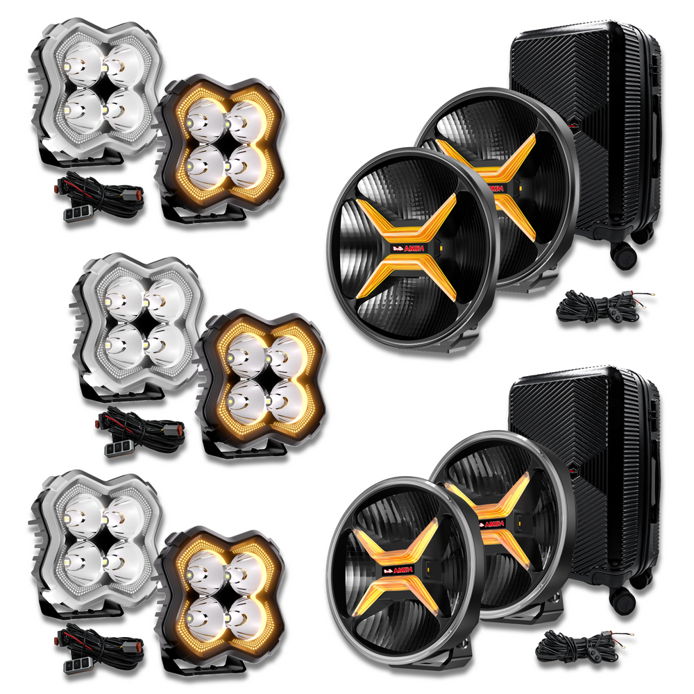 Xplore4×4 Light Bar + Radar 7+9
