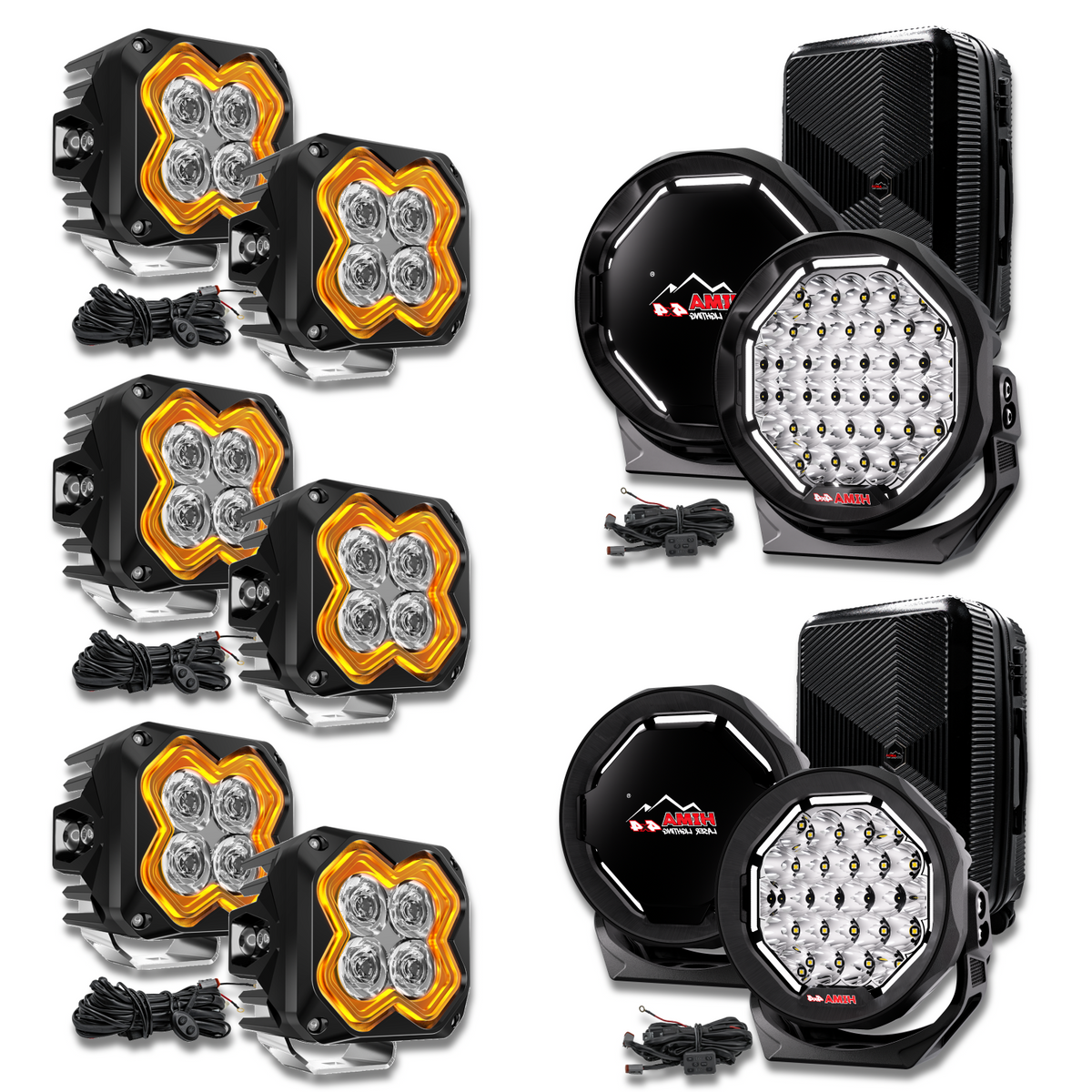 Xplore4×6 Light Bar + Hornet 7+9