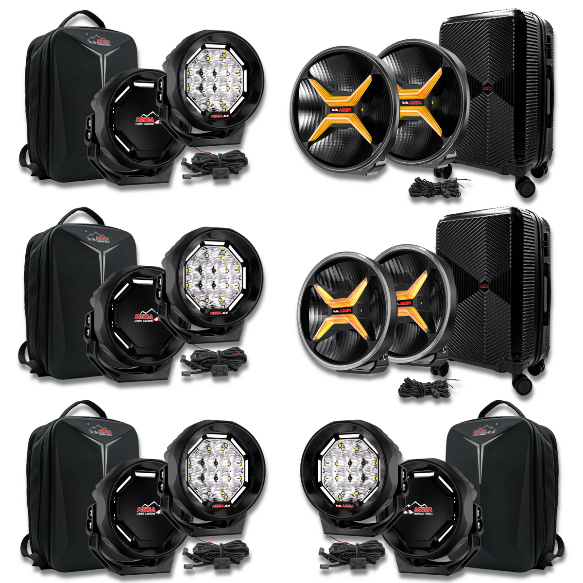 Xplore4×6 Light Bar + Radar 7+9