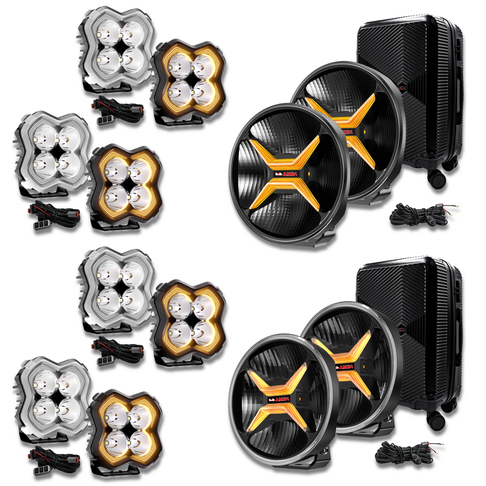 Orion 4×6 Light Bar + Hornet 7+9