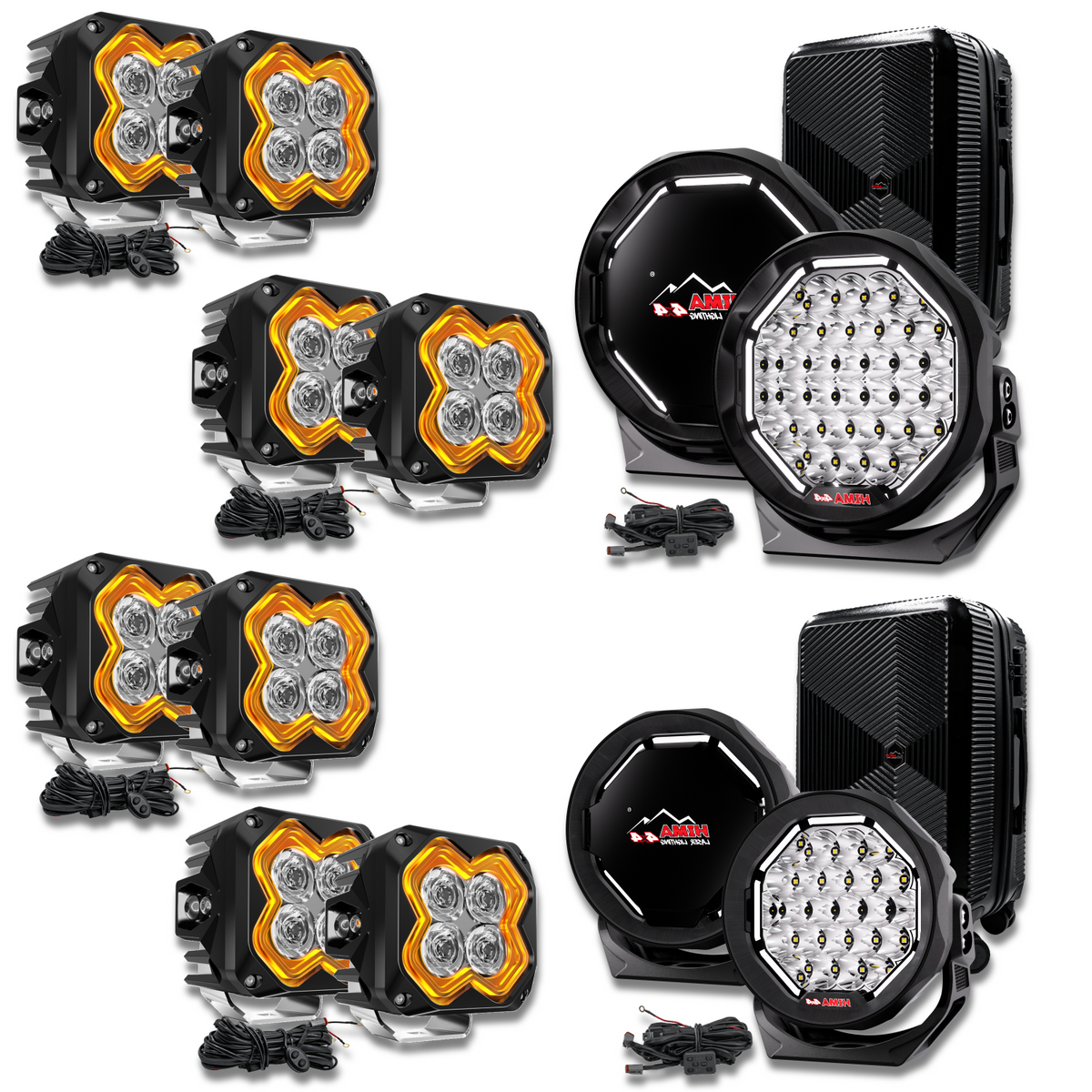Orion4×8 Light Bar + Hornet 7+9