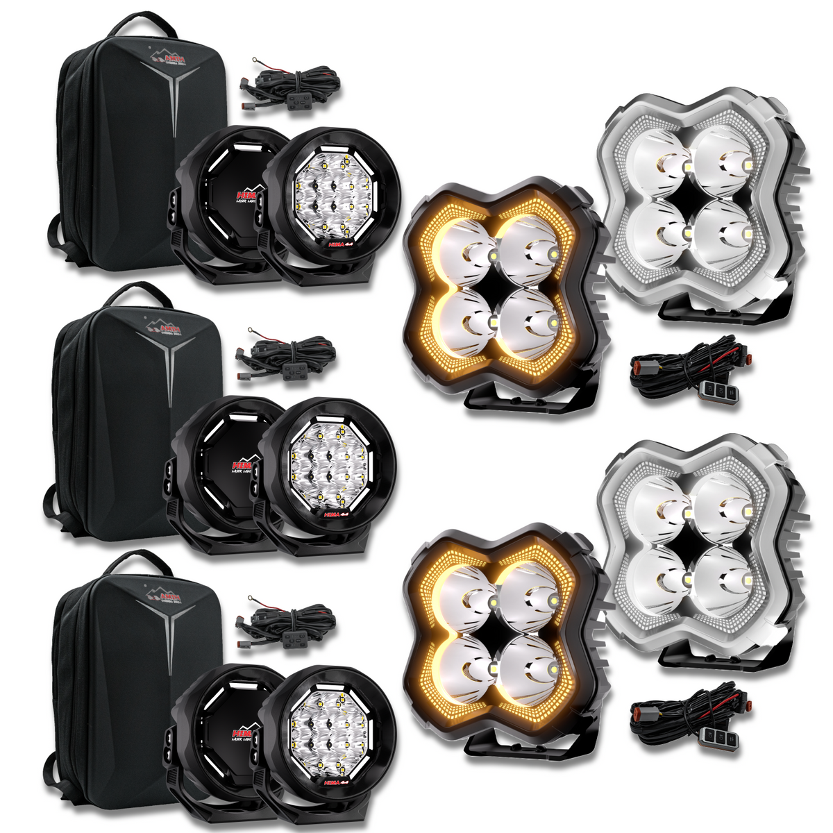 Hornet 5×6 Light Bar + Xplore 4×4 Light Bar