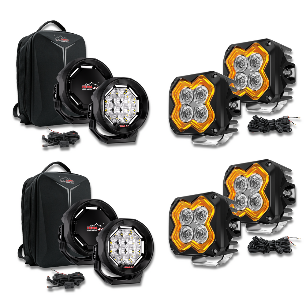Hornet 5×4 Light Bar + Orion 4×4 Light Bar