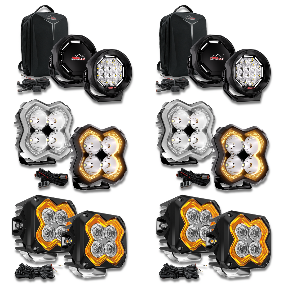 Hornet5×4 Light + Xplore4×4 Light + Orion4×4 Light