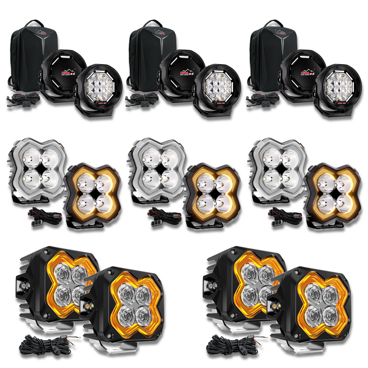 Hornet5×6 Light + Xplore4×6 Light + Orion4×4 Light