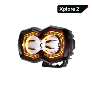 Xplore2 LED AUXILIARY LIGHT POD PAIR - UNIVERSAL