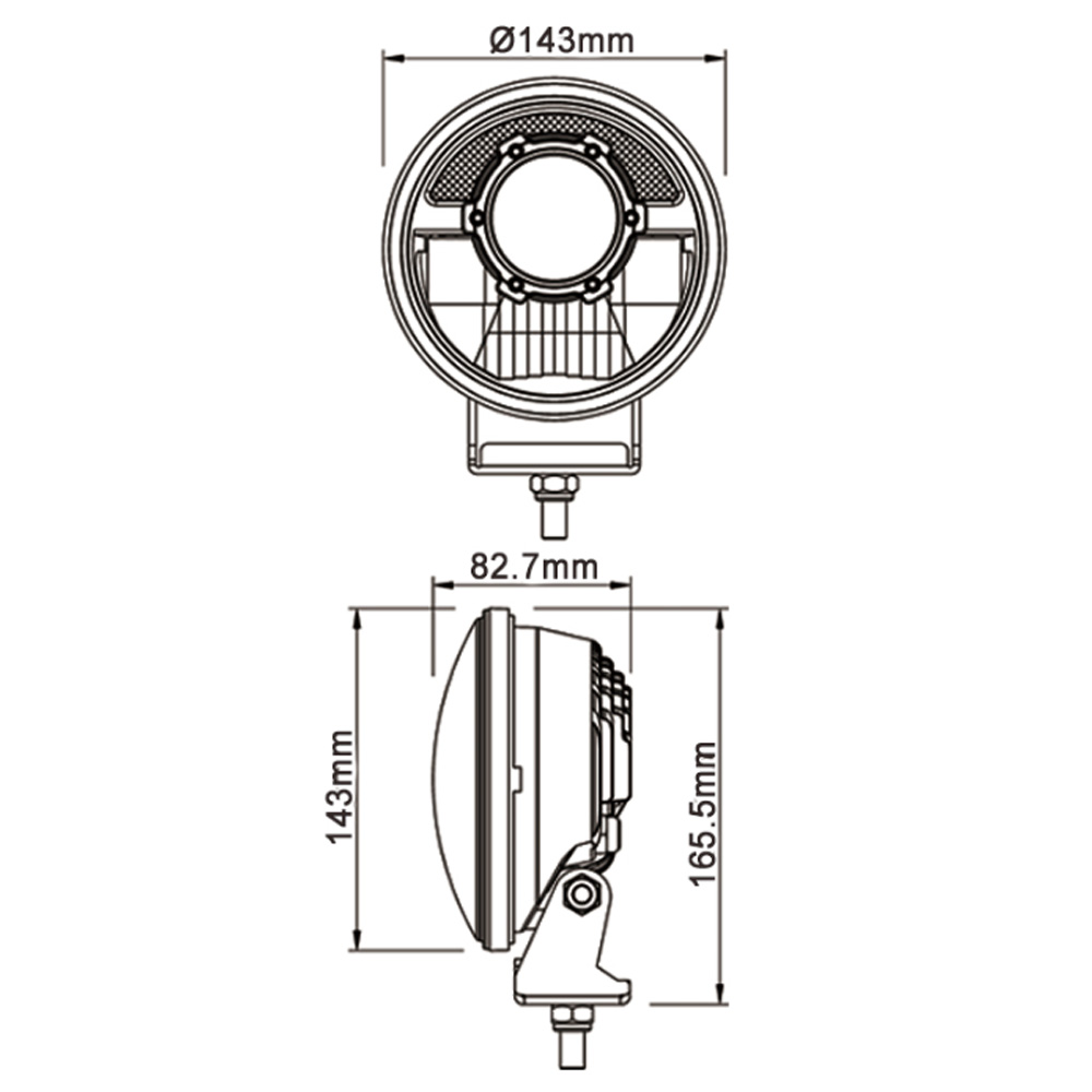 LED Collection - Driving Light HM-19004-A