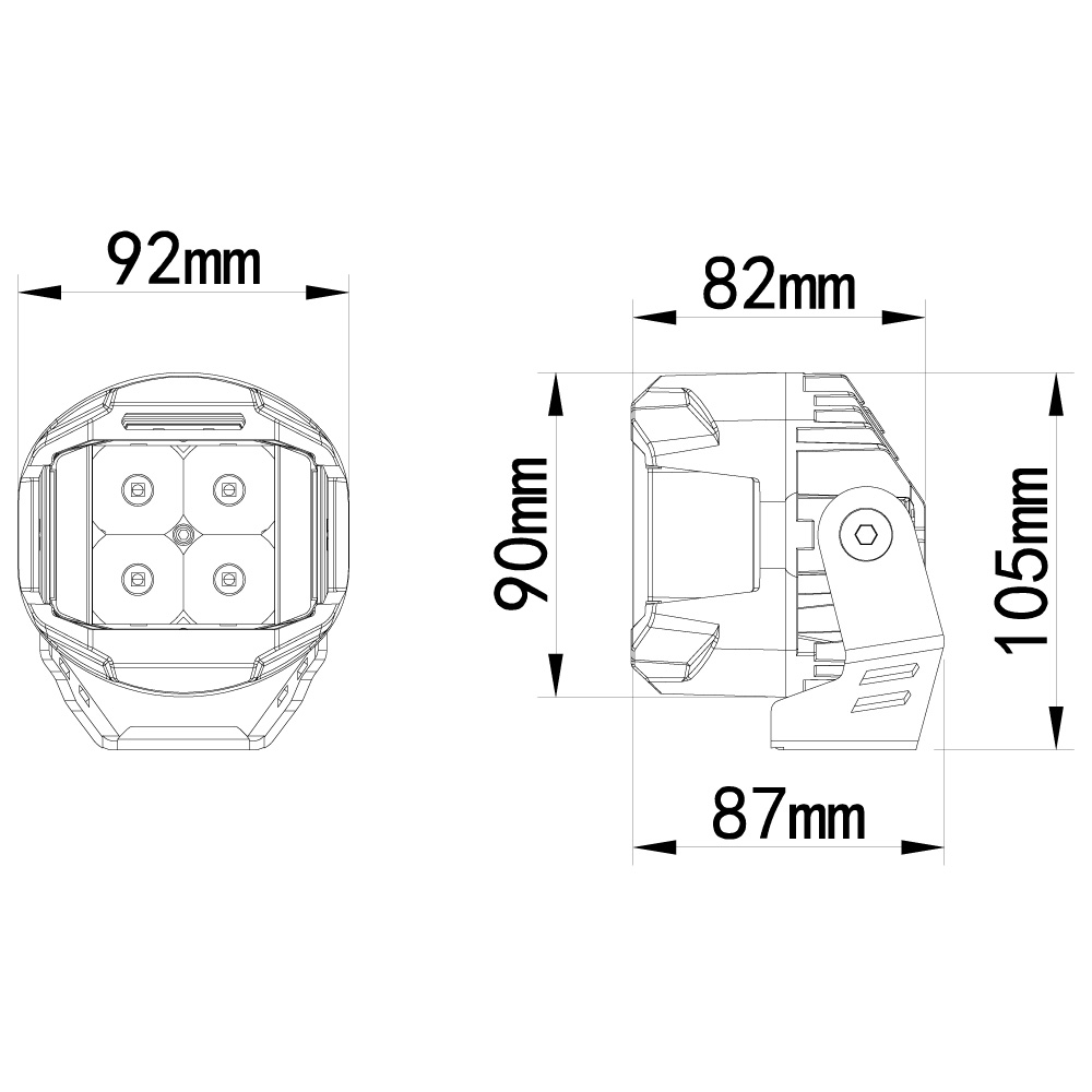 LED Collection - OSRAM DRIVING LIGHT HM-2127B