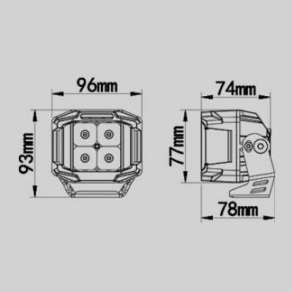 LED Collection - OSRAM DRIVING LIGHT HM-2130B